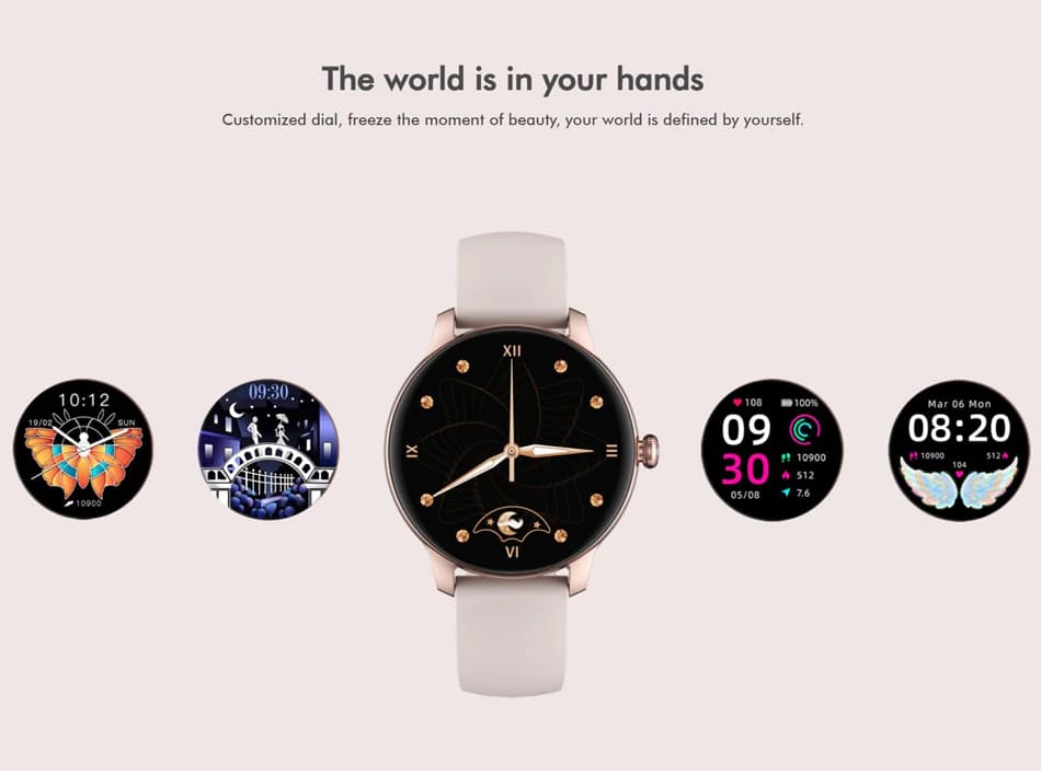 معرفی، مشخصات ساعت هوشمند زنانه ایمیلب W11