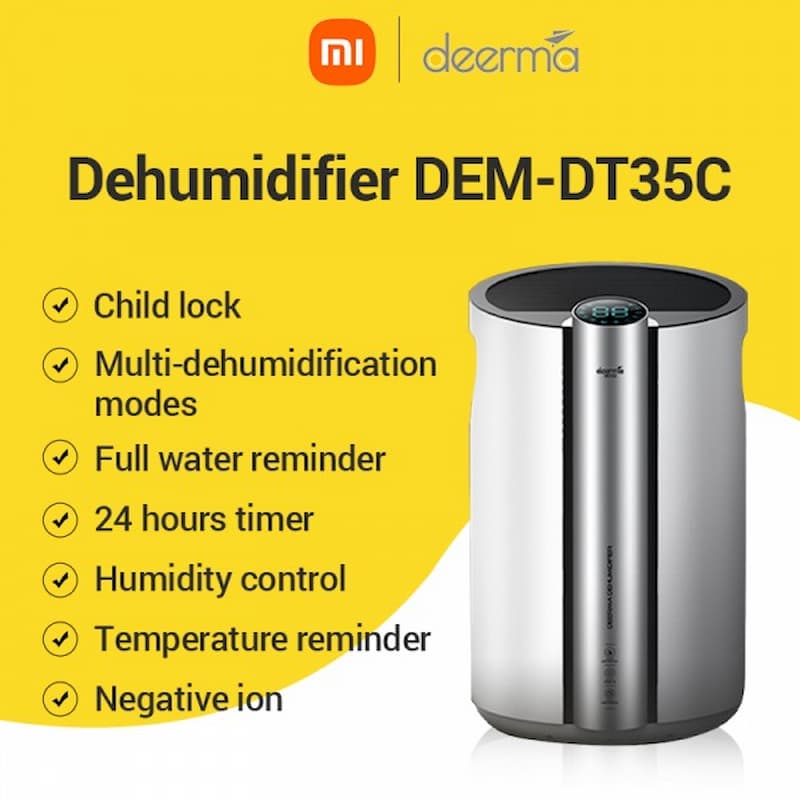 رطوبت گیر Xiaomi Deerma dehumidifier DEM-DT35C