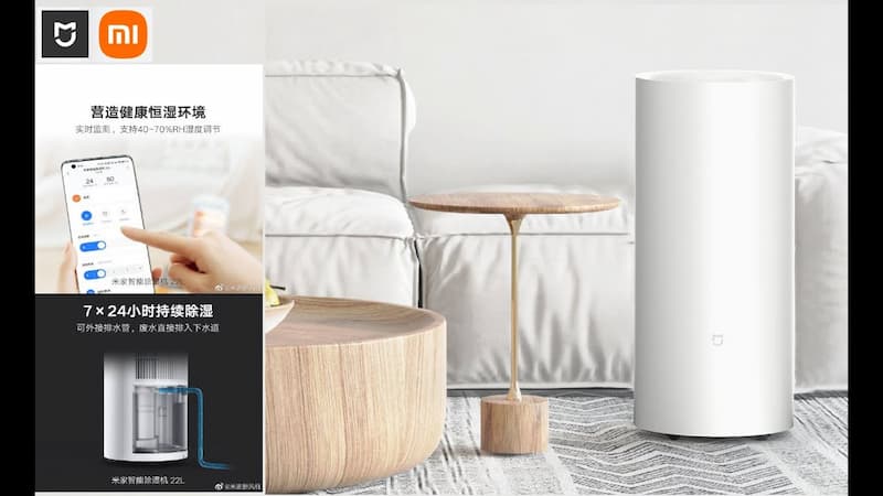 رطوبت گیر Xiaomi Mijia Smart Dehumidifier 22L