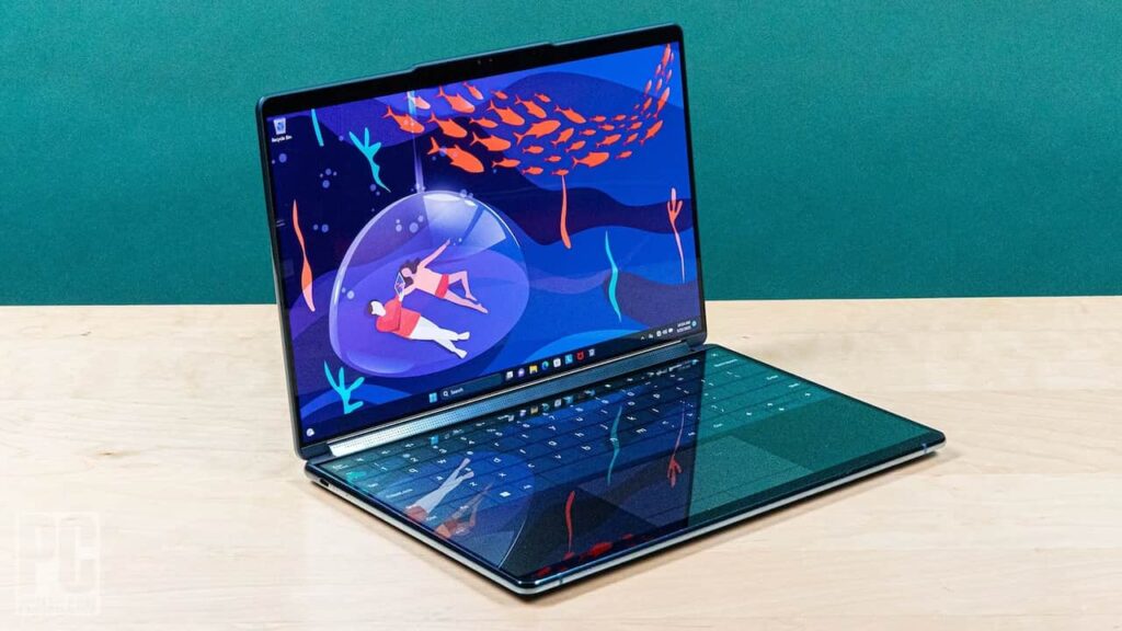 رونمایی از لپ تاپ Lenovo Yoga Book 9i