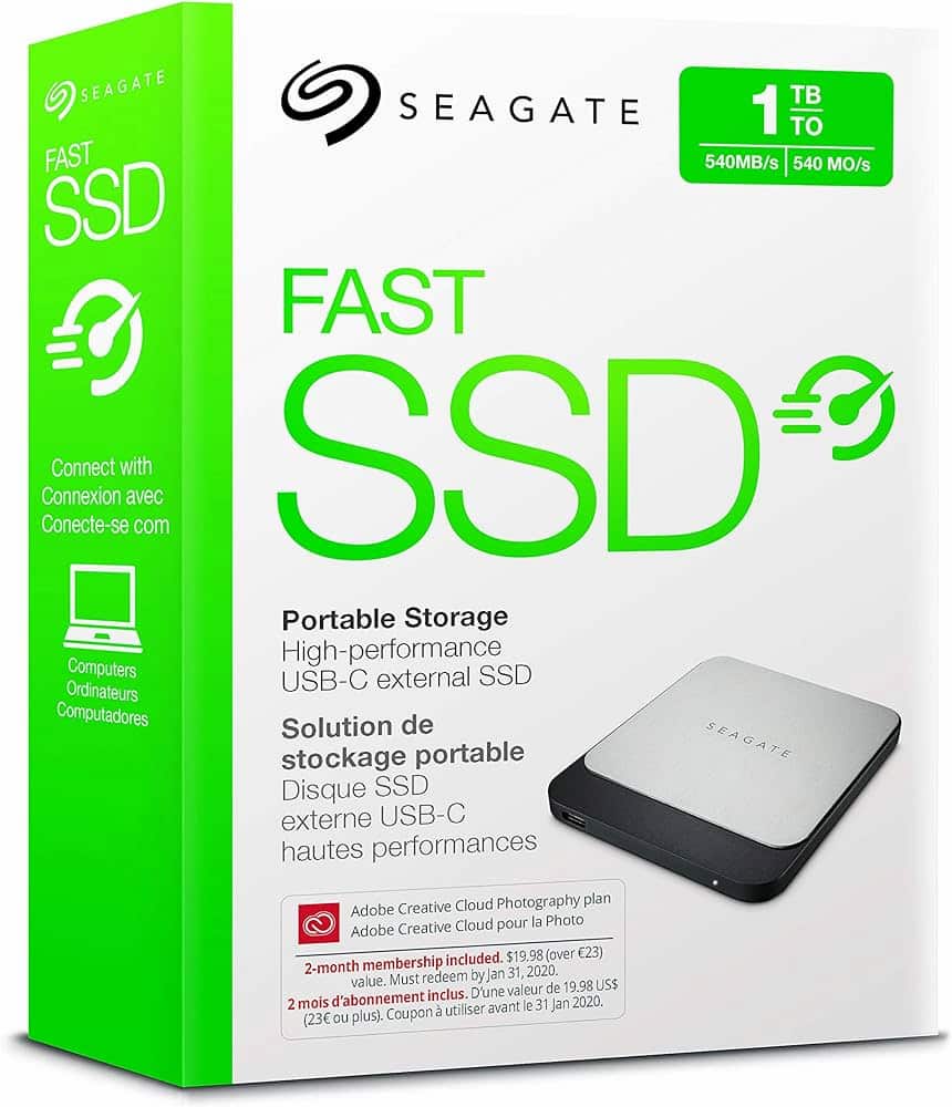 فضای ذخیره سازی SEAGATE FAST SSD
