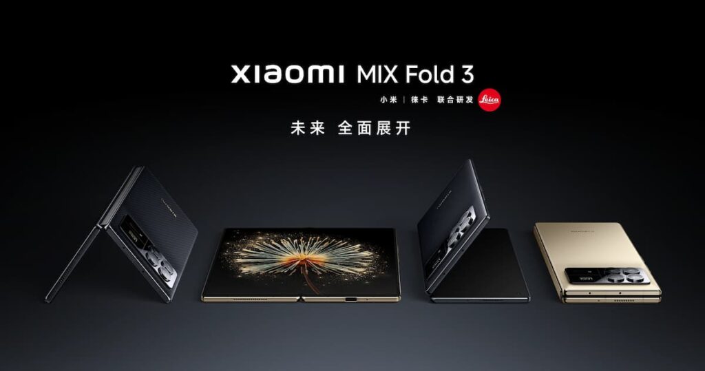 گوشی تاشو Mix Fold 3 معرفی شد
